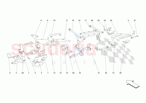 Part Diagram for Ferrari 894775