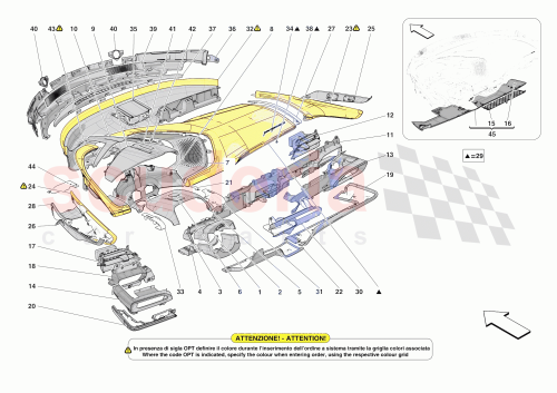 Part Diagram for Ferrari 000750419