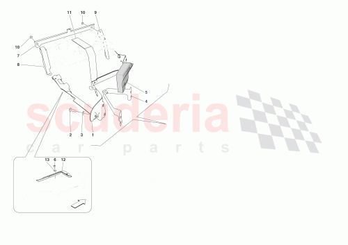 Part Diagram for Ferrari 948353