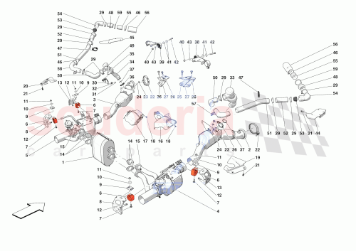 Part Diagram for Ferrari 890531
