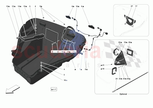 Part Diagram for Ferrari 896642