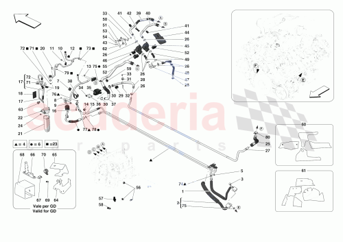 Part Diagram for Ferrari 14453084