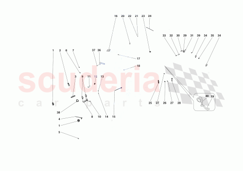 Part Diagram for Ferrari 896553