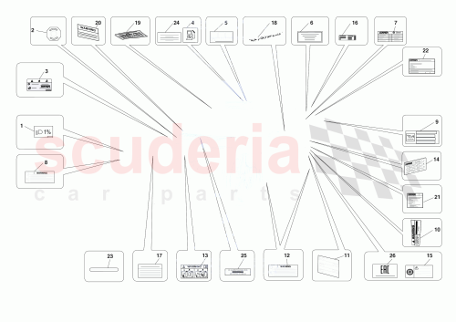 Part Diagram for Ferrari 847122