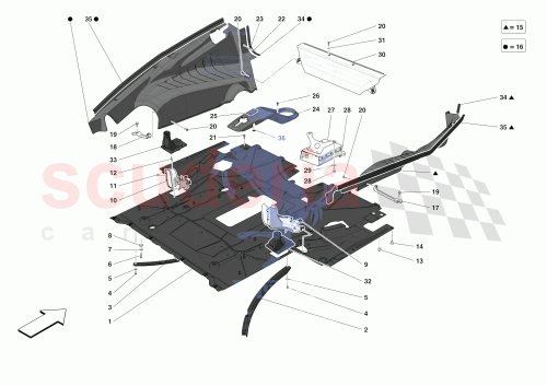 Part Diagram for Ferrari 70006752