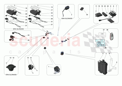 Part Diagram for Ferrari 909564