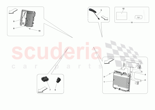 Part Diagram for Ferrari 870702