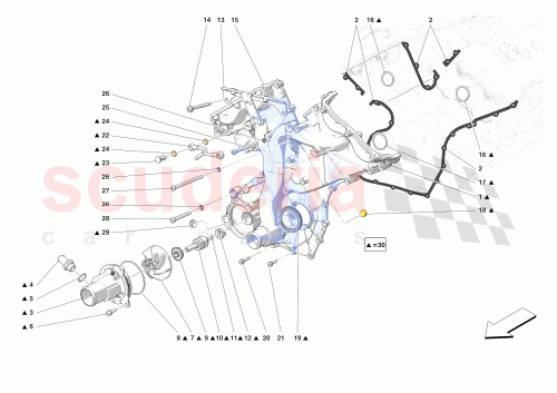 Part Diagram for Ferrari 958996