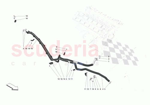 Part Diagram for Ferrari 331902