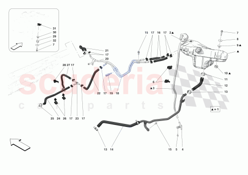 Part Diagram for Ferrari 937578