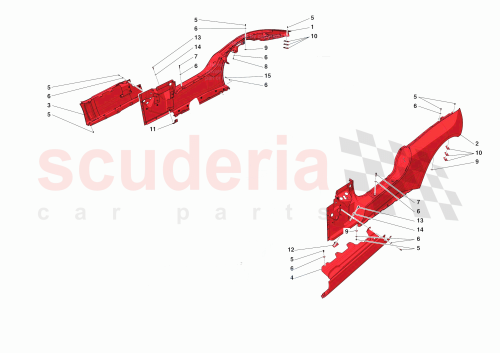 Part Diagram for Ferrari 13027087