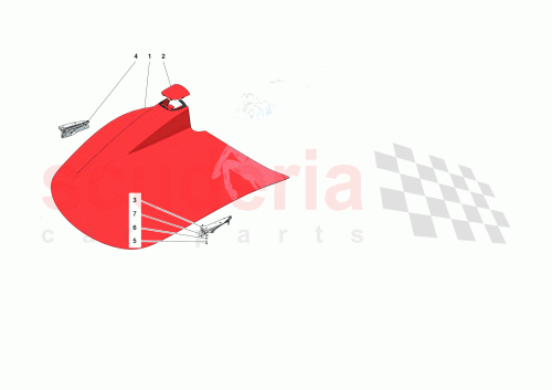 Part Diagram for Ferrari 897713