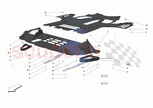 Part Diagram for Ferrari 940001