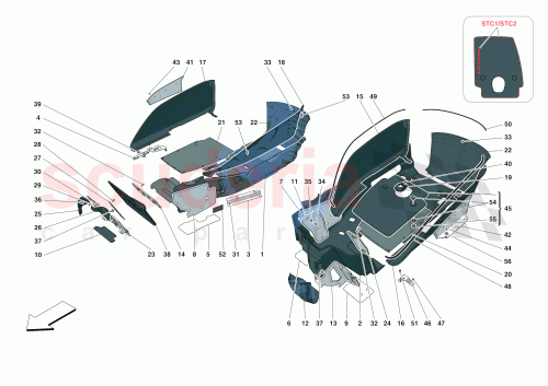 Part Diagram for Ferrari 834049
