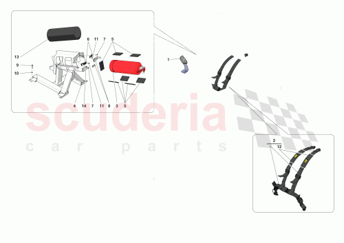 Part Diagram for Ferrari 901078