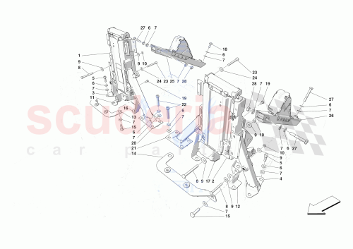 Part Diagram for Ferrari 852276
