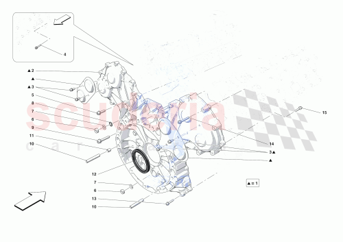 Part Diagram for Ferrari 771423