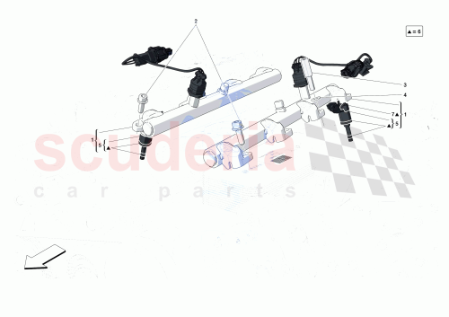 Part Diagram for Ferrari 298077