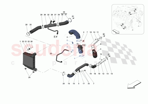 Part Diagram for Ferrari 330231