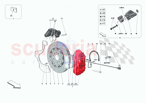 Part Diagram for Ferrari 342744