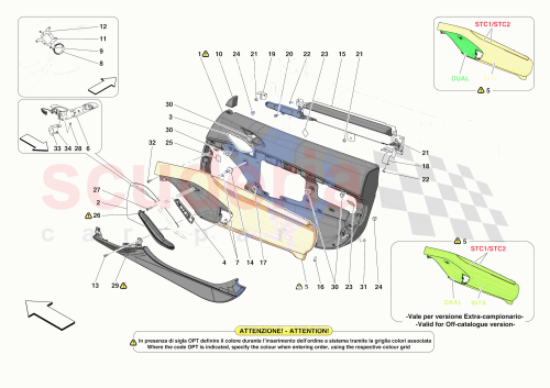 Part Diagram for Ferrari 070007423