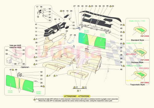 Part Diagram for Ferrari 814765