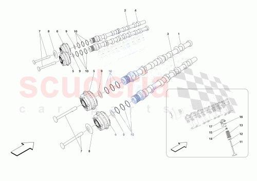 Part Diagram for Ferrari 334901