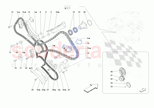 Part Diagram for Ferrari 807535