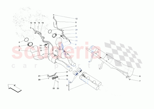 Part Diagram for Ferrari 765427