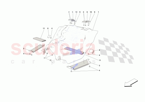 Part Diagram for Ferrari 836325