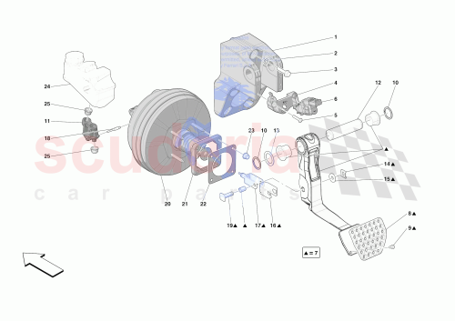 Part Diagram for Ferrari 906604