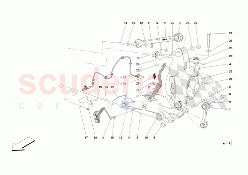 Part Diagram for Ferrari 338395