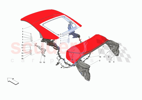 Part Diagram for Ferrari 771606