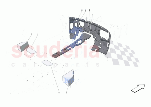 Part Diagram for Ferrari 928016