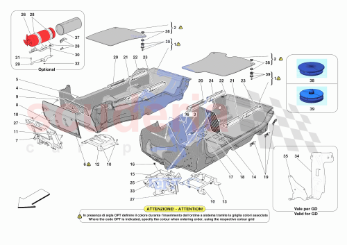 Part Diagram for Ferrari 772547