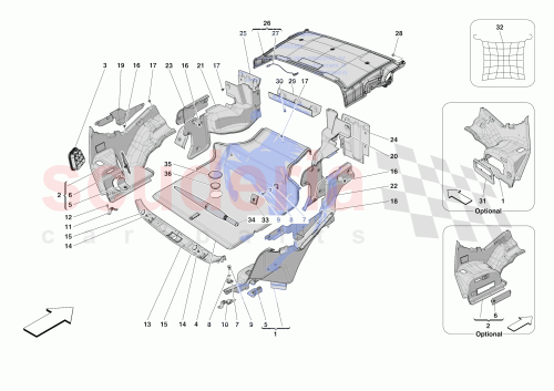 Part Diagram for Ferrari 89182900