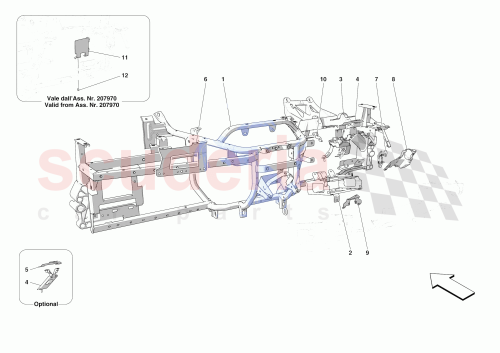 Part Diagram for Ferrari 89391100