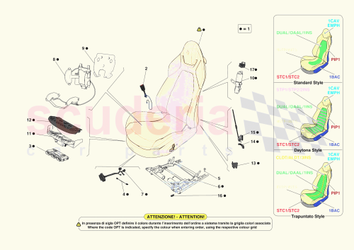 Part Diagram for Ferrari 826939
