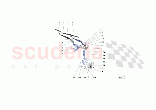 Part Diagram for Ferrari 807730