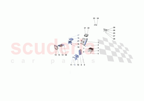 Part Diagram for Ferrari 815770