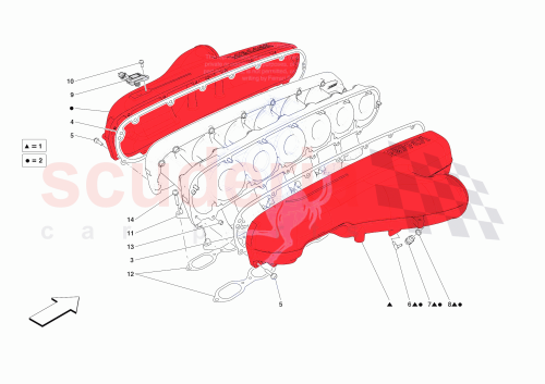 Part Diagram for Ferrari 000817069