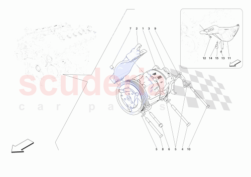 Part Diagram for Ferrari 919623