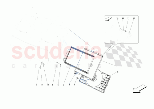 Part Diagram for Ferrari 750523