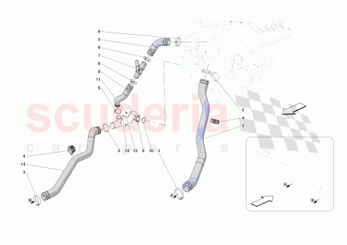 Part Diagram for Ferrari 861503