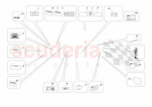 Part Diagram for Ferrari 975285