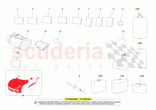 Part Diagram for Ferrari 000954808