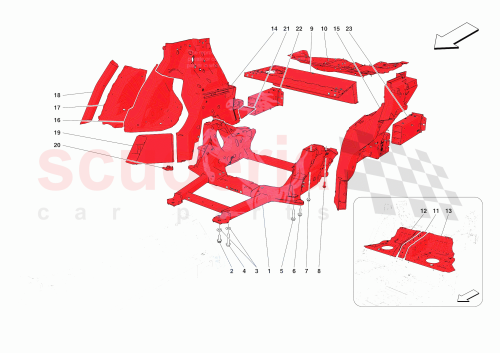 Part Diagram for Ferrari 825077