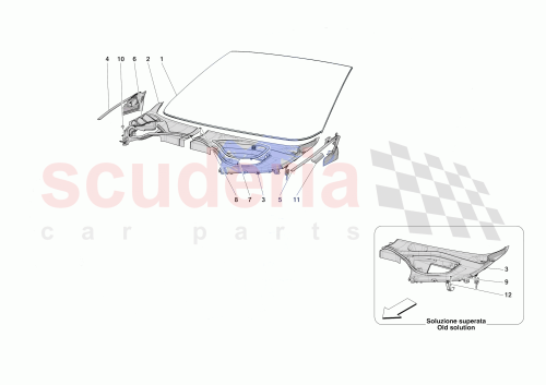 Part Diagram for Ferrari 000810511