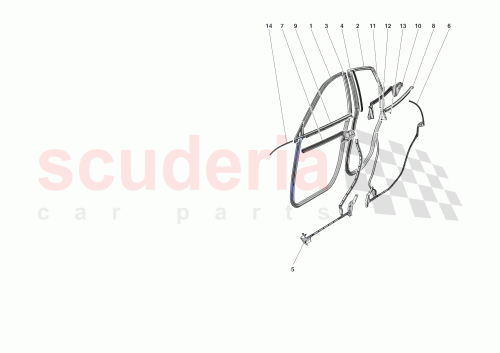 Part Diagram for Ferrari 972854