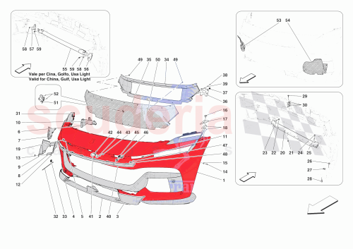 Part Diagram for Ferrari 955002995